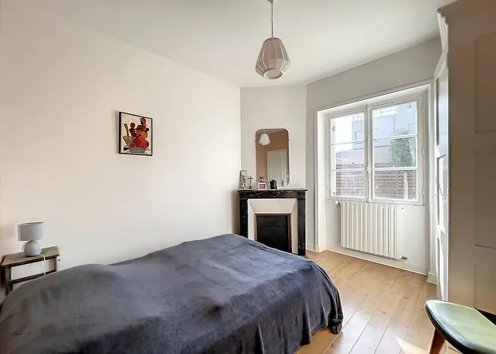 Proche Et Centre, Jardin Clos, Wifi, Chien Possible - Fr-1-361-431 בית נופש