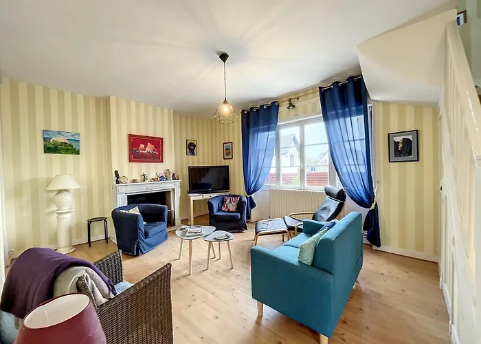 בית נופש Proche Et Centre, Jardin Clos, Wifi, Chien Possible - Fr-1-361-431 ז'ולוביל-לה-פאן